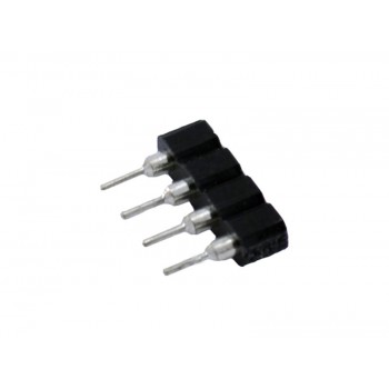 Коннектор для СЛ 4pin 10мм папа-мама игла